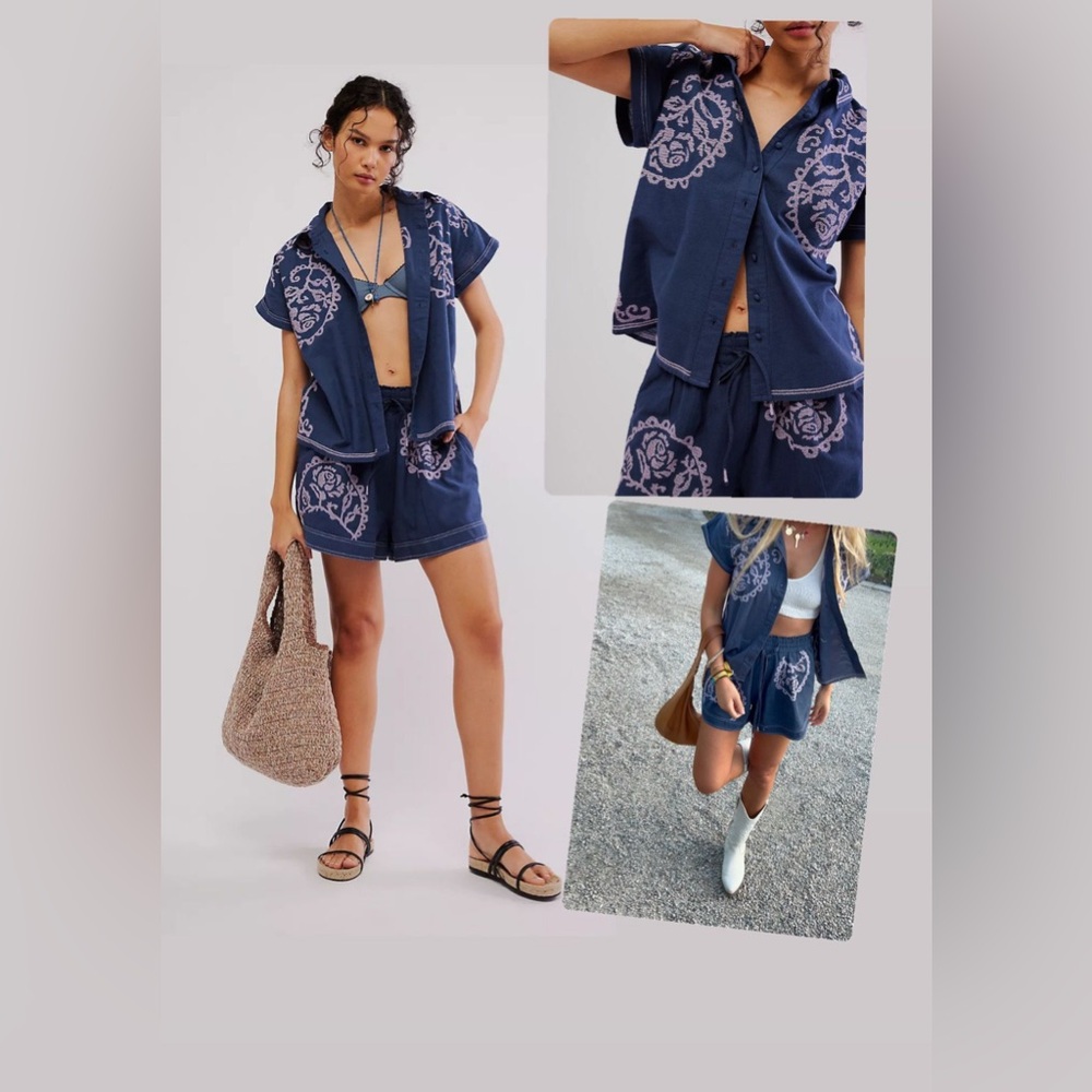 NWOT Free People Summer Love Set Size XS